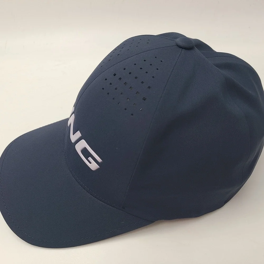 Cobra Golf Hat Fitted S-M Blue White King Tour Exclusive Performance Casual Men